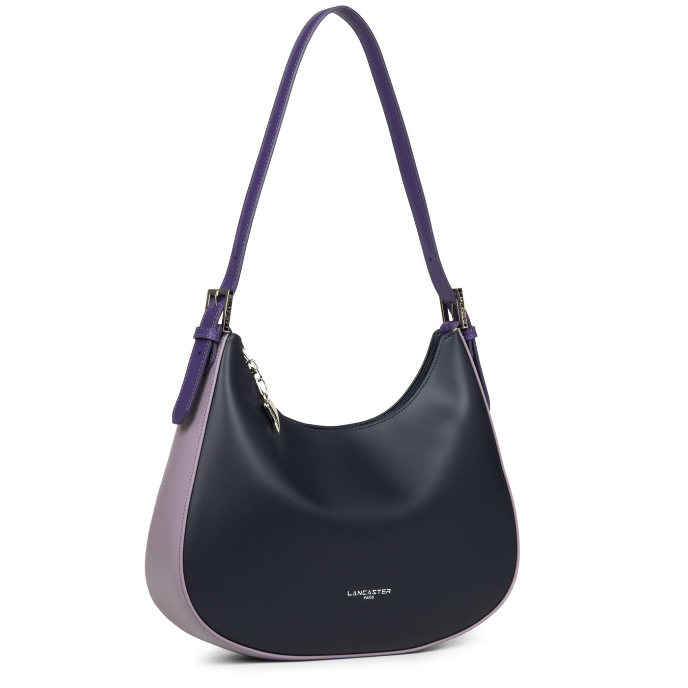 sac besace - smooth #couleur_bleu-fonc-mauve-violet