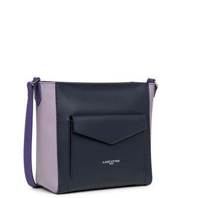 sac seau - smooth #couleur_bleu-fonc-mauve-violet