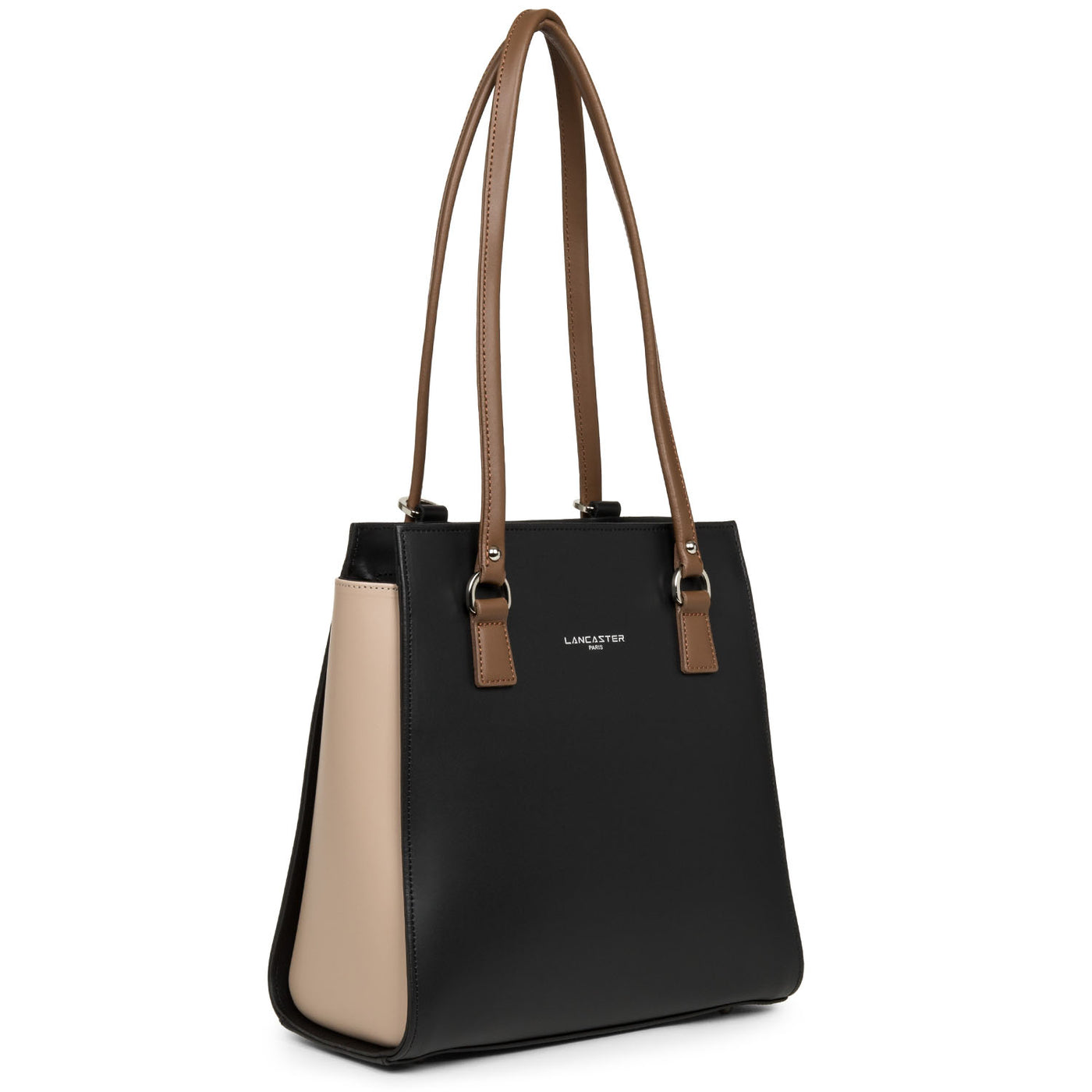 sac à dos multi-fonction - smooth #couleur_noir-nude-vison