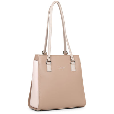 sac à dos multi-fonction - smooth #couleur_nude-rose-galet-ros