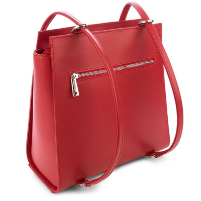 sac à dos multi-fonction - smooth #couleur_rouge