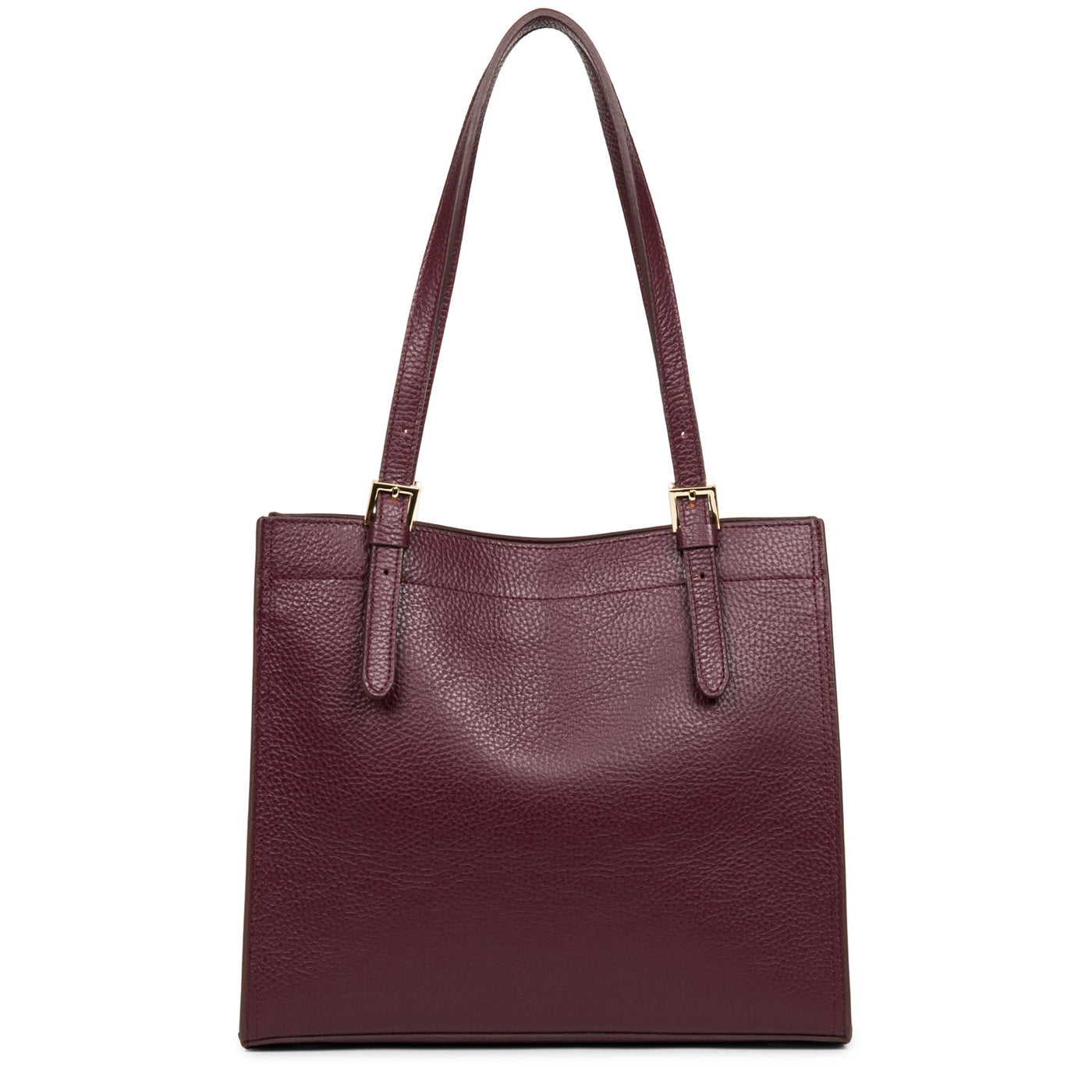 sac cabas épaule - foulonné double #couleur_pourpre-in-fuxia