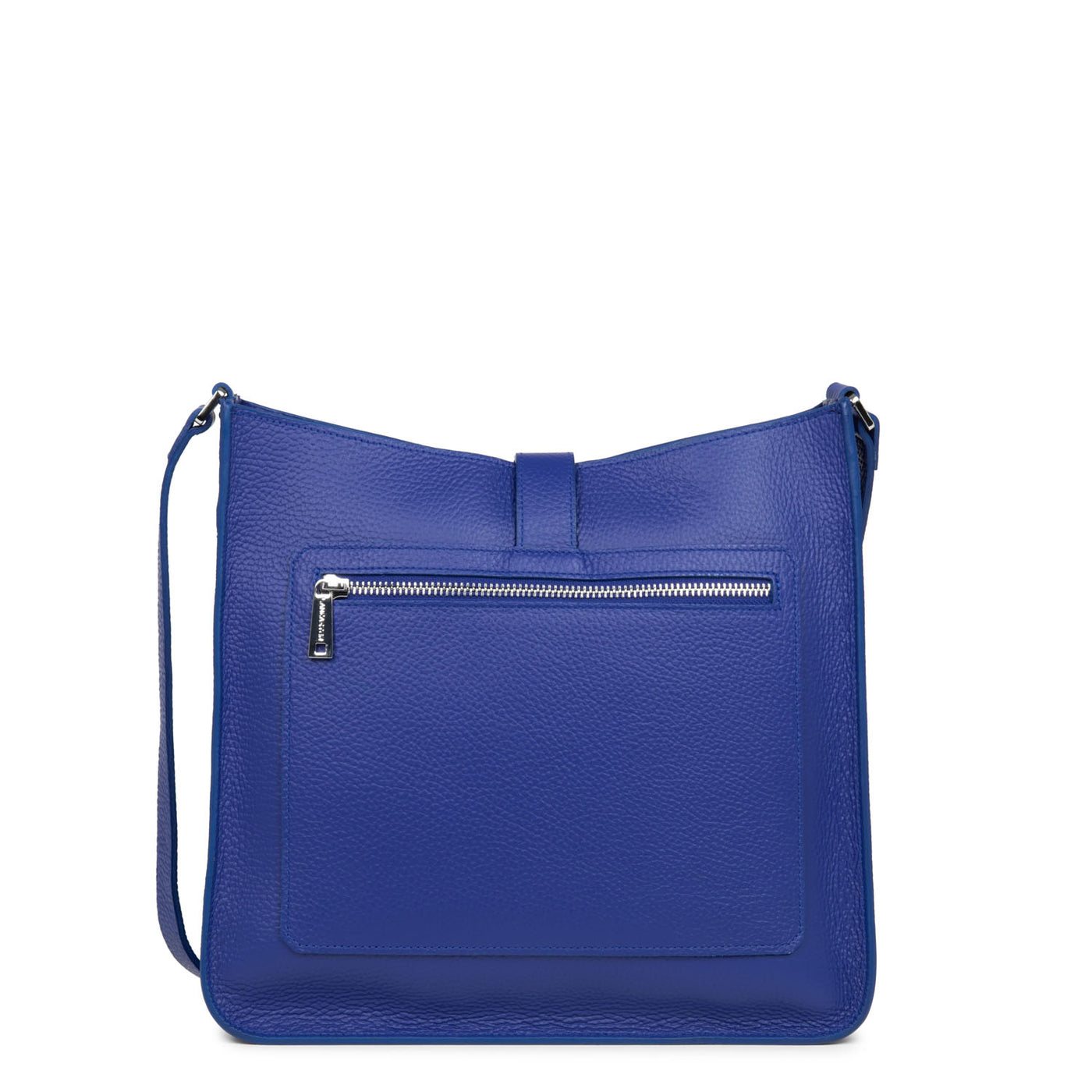 grand sac trotteur - foulonné double hook #couleur_bleu-lectrique-in-vert