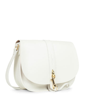 sac besace - foulonné double hook #couleur_blanc-cass-in-nude