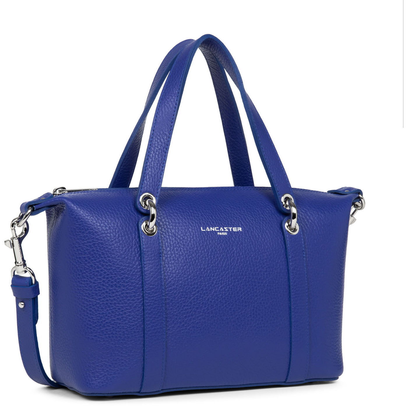 sac à main - foulonne double #couleur_bleu-lectrique-in-vert