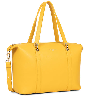 sac cabas main - foulonne double #couleur_jaune-in-or