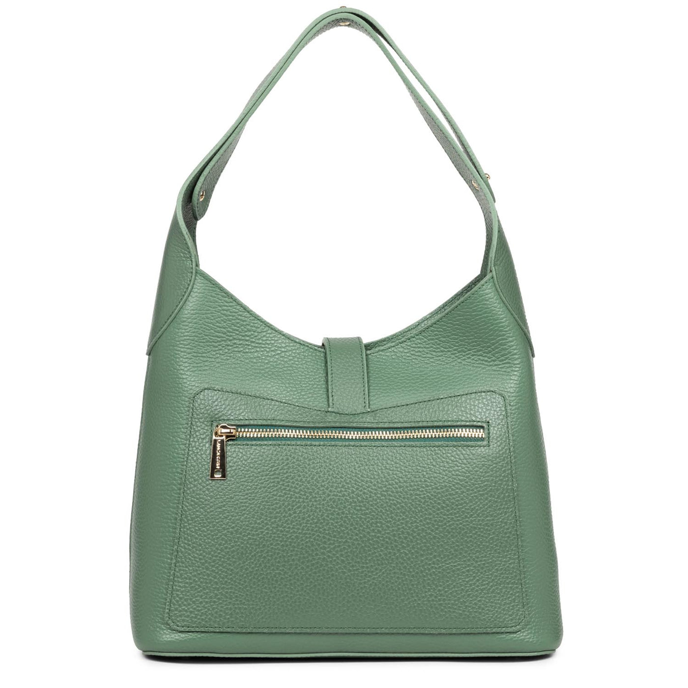sac hobo - foulonné double hook #couleur_vert-fort-in-or