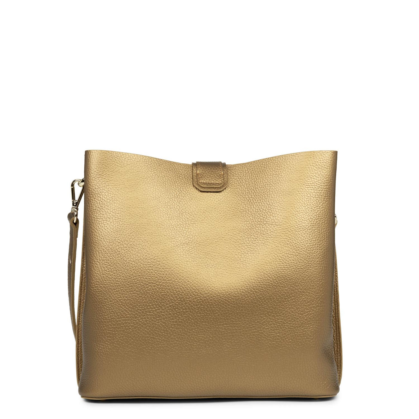 sac seau - foulonne double #couleur_gold-antic-in-naturel