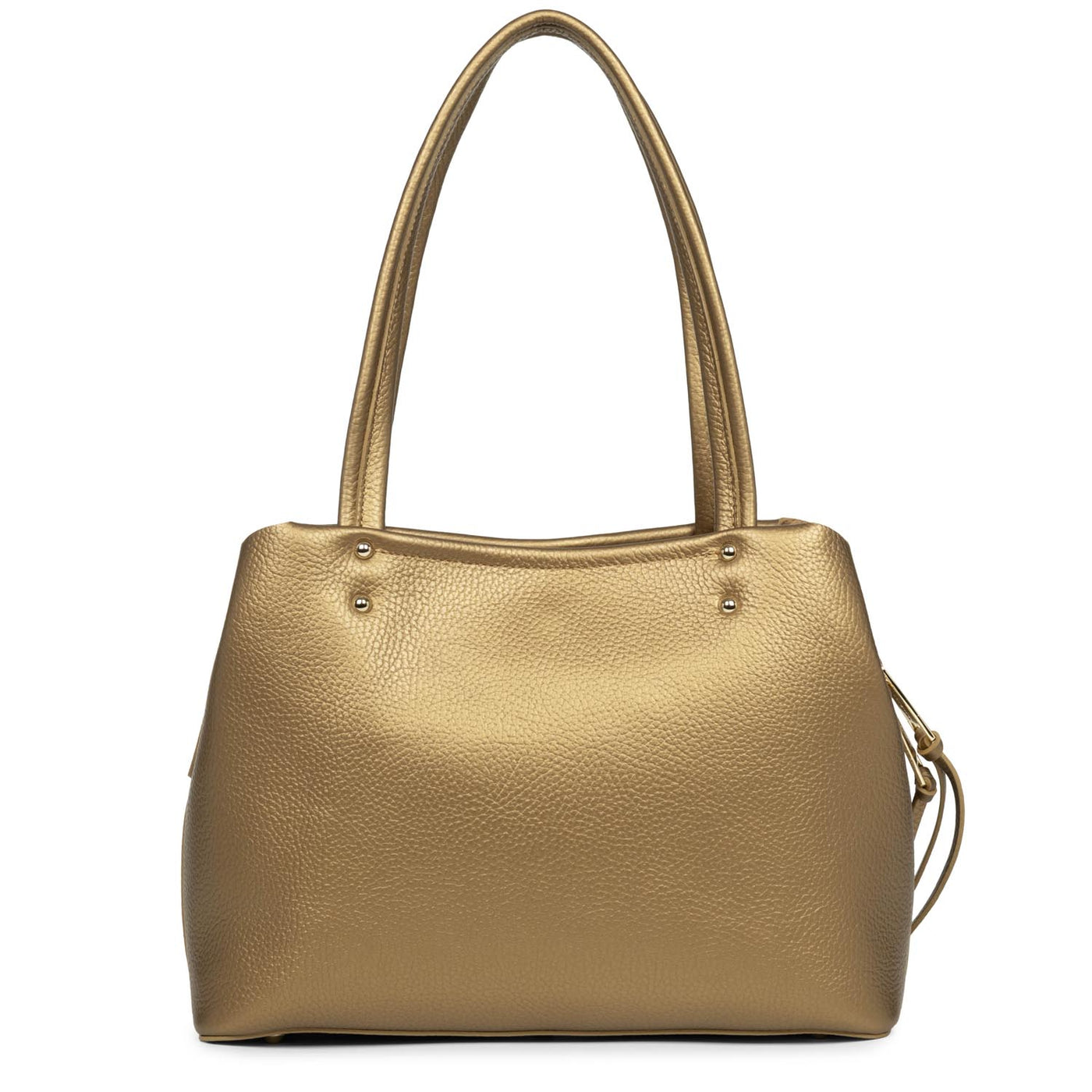 sac cabas épaule - foulonné double #couleur_gold-antic-in-naturel