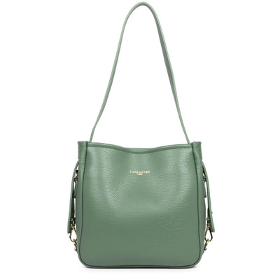 sac seau - foulonne double #couleur_vert-fort-in-or