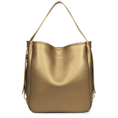 grand sac seau - foulonne double #couleur_gold-antic-in-naturel