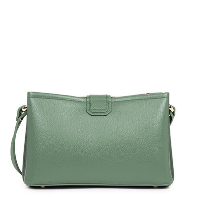 sac trotteur - foulonné double #couleur_vert-fort-in-or