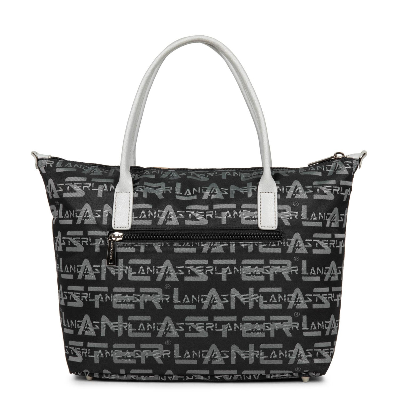 sac cabas main - logo kba #couleur_noir-gris-poudre