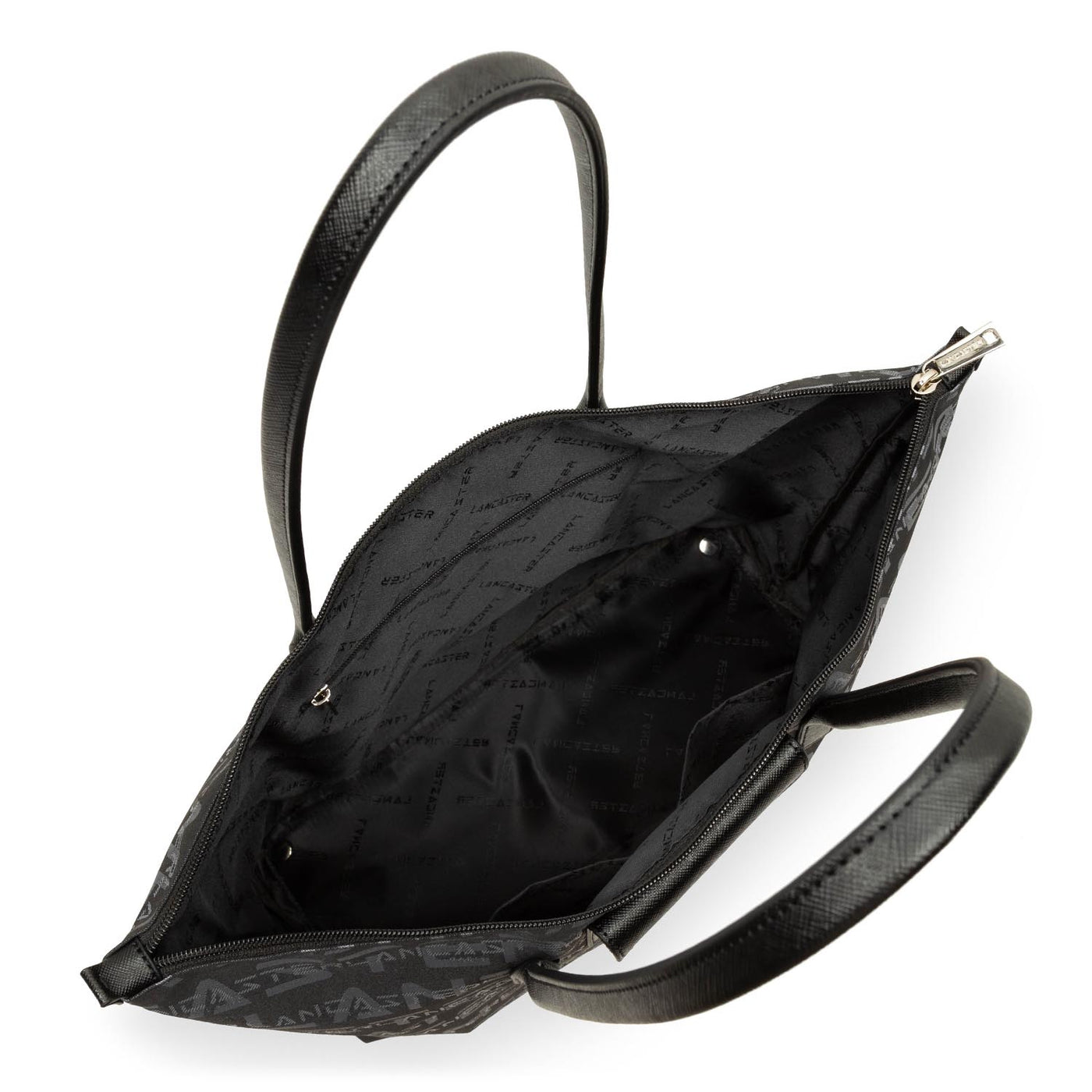 grand sac cabas épaule - logo kba #couleur_noir