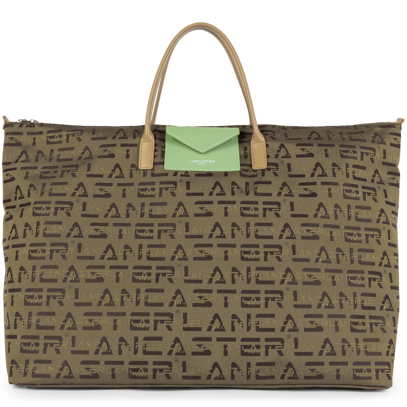 sac 24/48h - logo kba #couleur_marron-naturel-jade