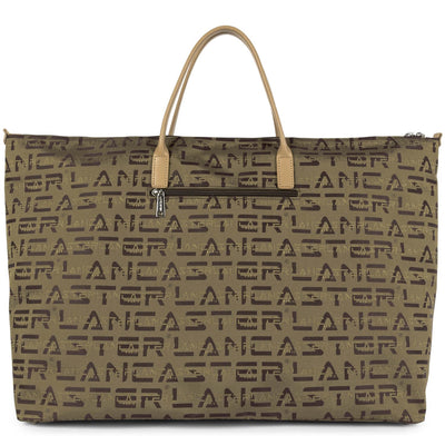 sac 24/48h - logo kba #couleur_marron-naturel-jade