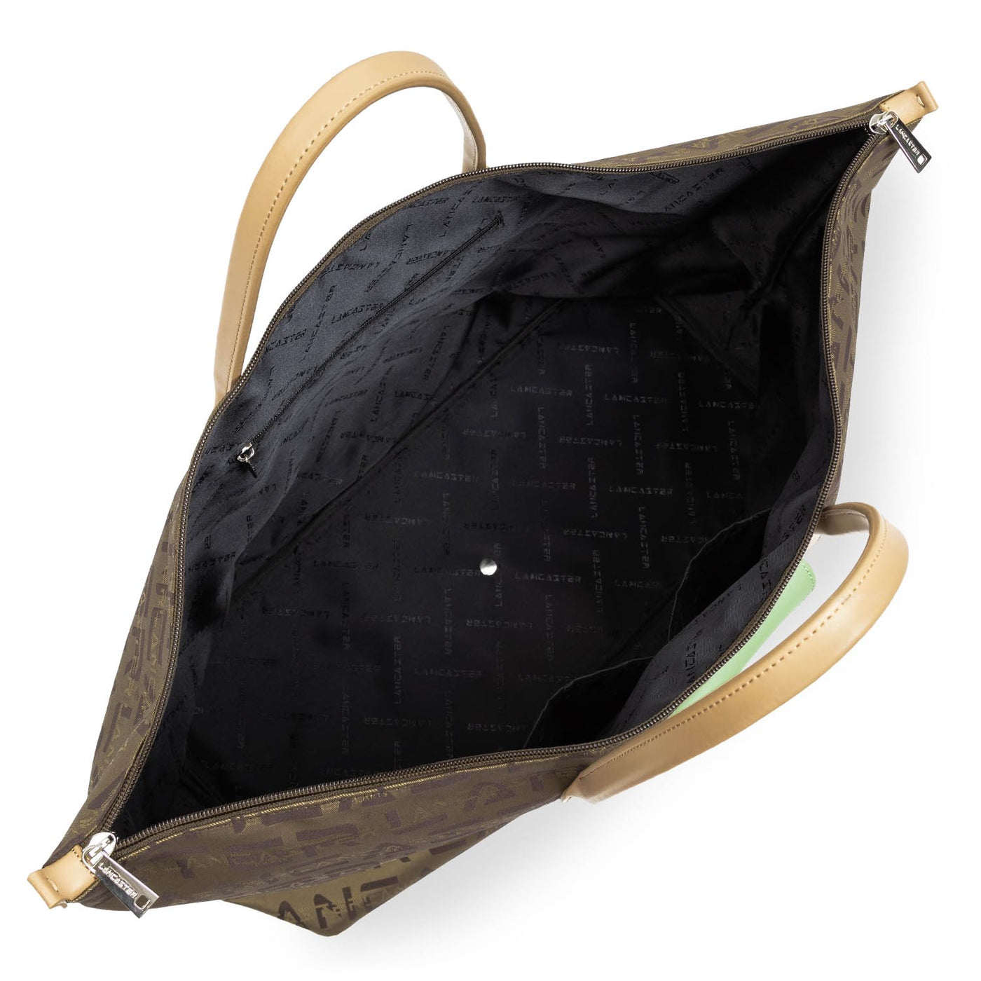 sac 24/48h - logo kba #couleur_marron-naturel-jade