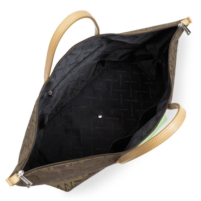 sac 24/48h - logo kba #couleur_marron-naturel-jade