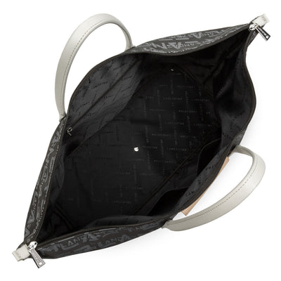 sac 24/48h - logo kba #couleur_noir-gris-poudre