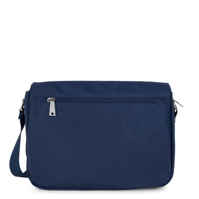 sac gibecière - basic sport #couleur_bleu-fonc-beige-rouge