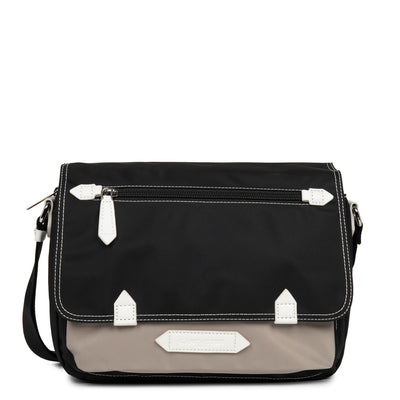 sac gibecière - basic sport #couleur_noir-galet