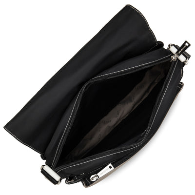 sac gibecière - basic sport #couleur_noir-galet