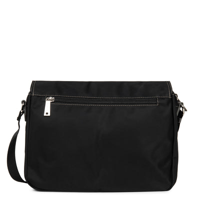 sac gibecière - basic sport #couleur_noir-taupe-galet