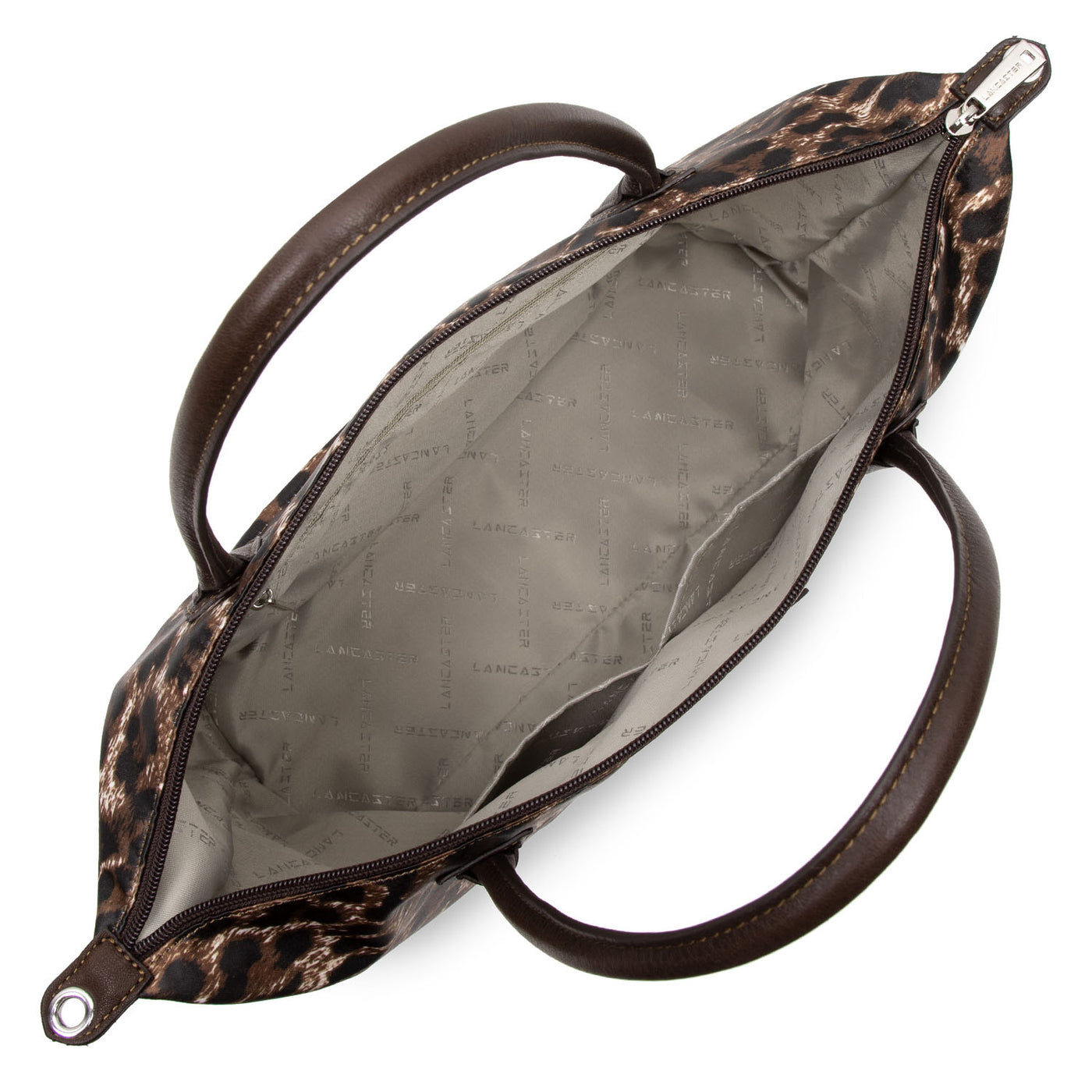 sac cabas main - basic sport #couleur_marron-lopard