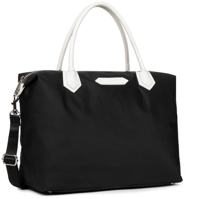 sac cabas main - basic sport #couleur_noir-galet