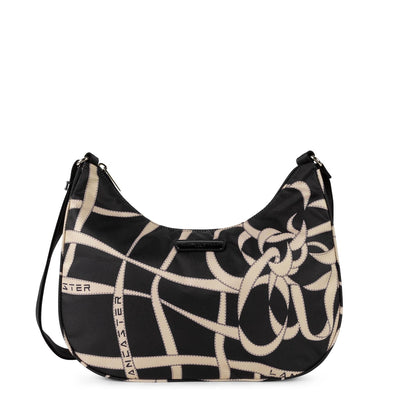 sac besace - basic verni #couleur_nude-ruban