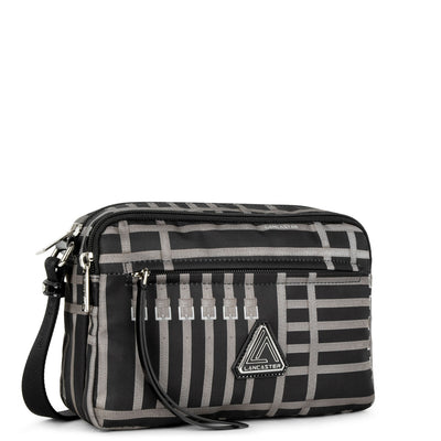 sac trotteur - basic verni #couleur_noir-taupe