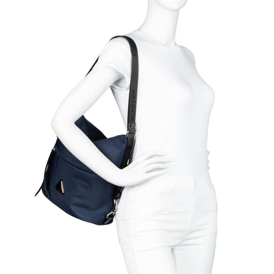 sac seau - basic verni new #couleur_bleu-fonc