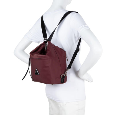 sac seau - basic verni new #couleur_bordeaux