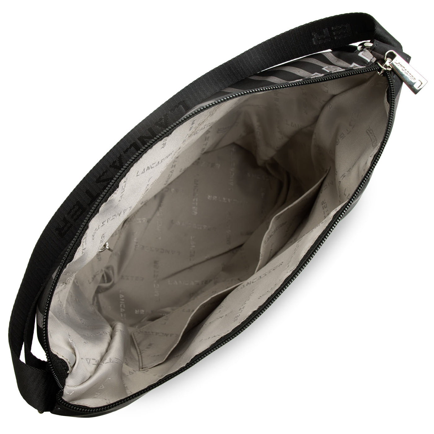 sac seau - basic verni new #couleur_noir-taupe