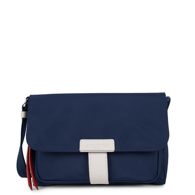 sac trotteur - basic sport #couleur_bleu-fonc-beige-rouge