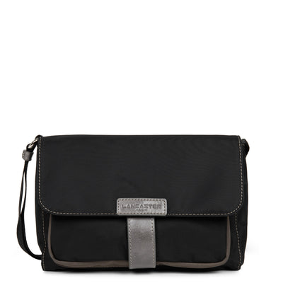 sac trotteur - basic sport #couleur_noir-taupe-galet