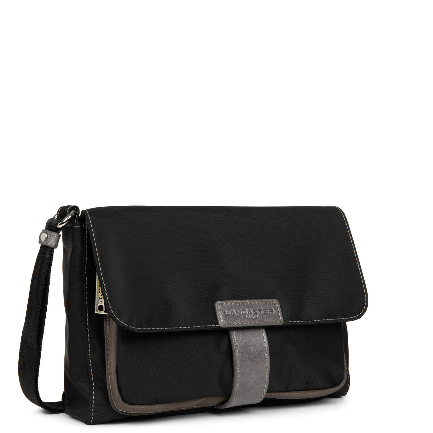 sac trotteur - basic sport #couleur_noir-taupe-galet