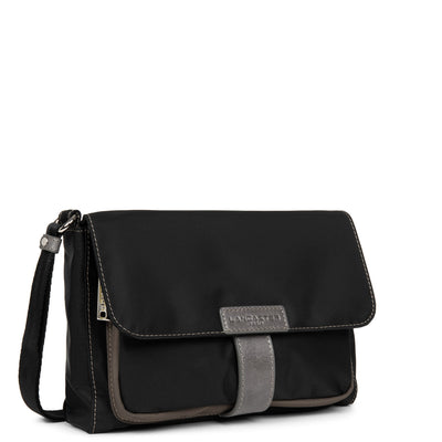 sac trotteur - basic sport #couleur_noir-taupe-galet