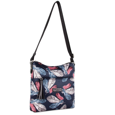 Lancaster Basic Pompon Sac Porté Travers 514-37 Noir GC