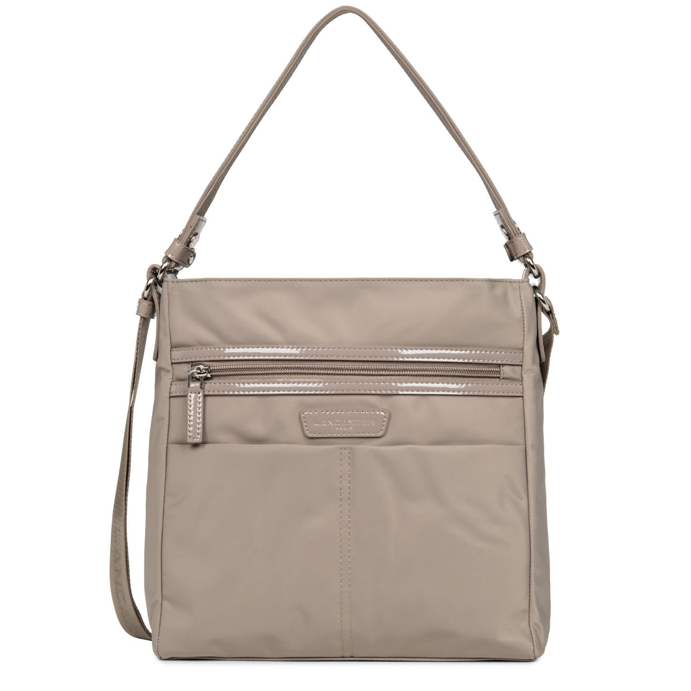 sac besace - basic verni #couleur_galet