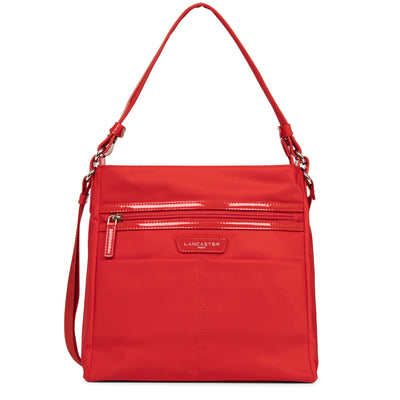 sac besace - basic verni #couleur_rouge