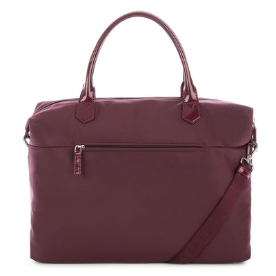 grand sac cabas main - basic verni #couleur_bordeaux