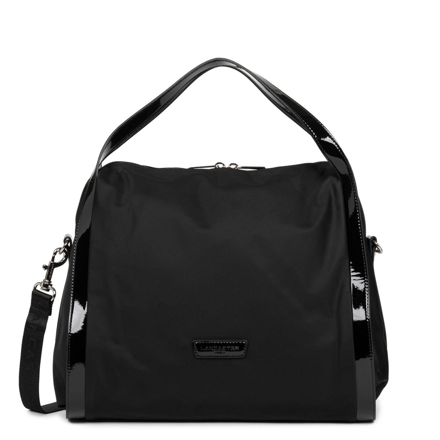 sac cabas main - basic verni #couleur_noir