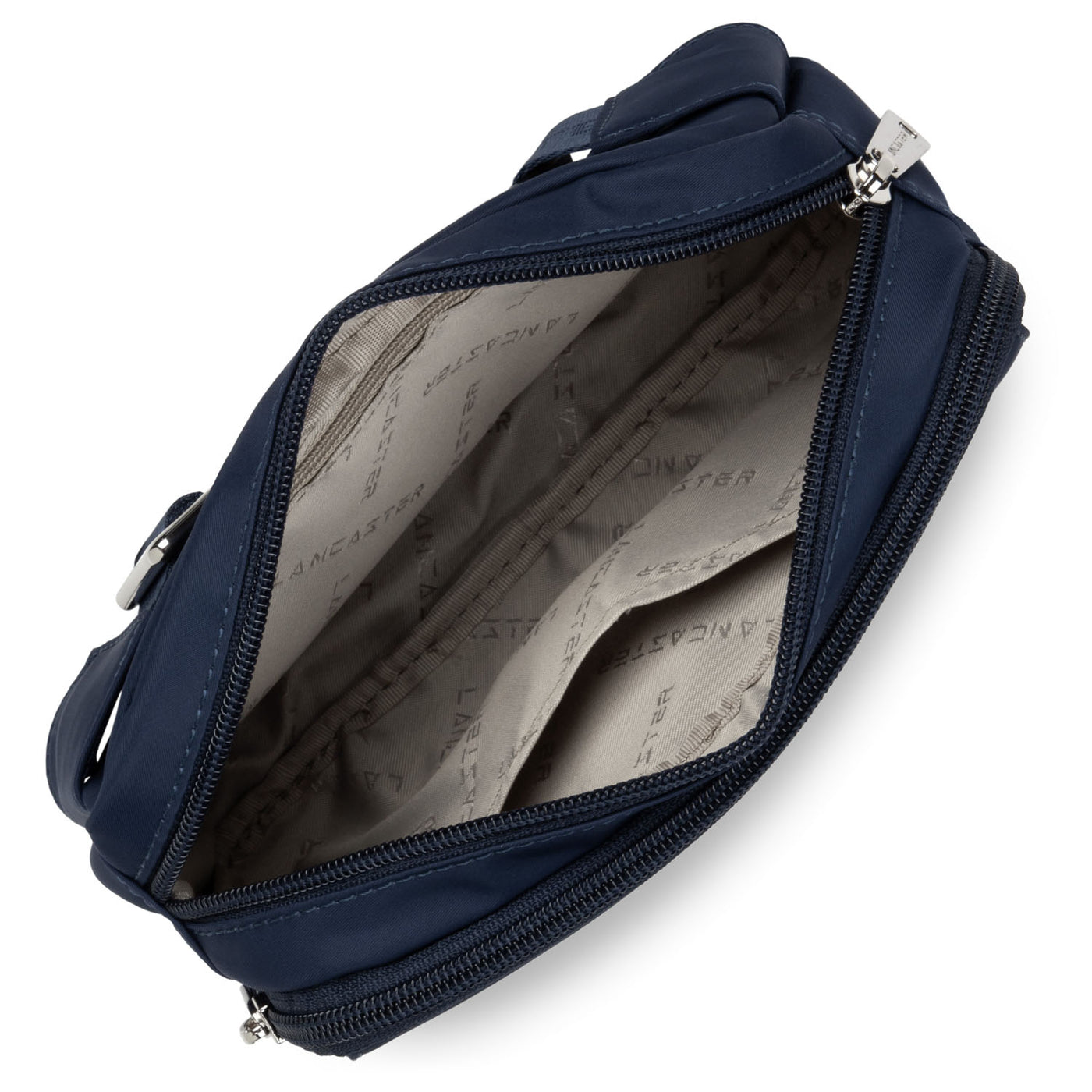 sac porté ceinture - basic verni #couleur_bleu-fonc