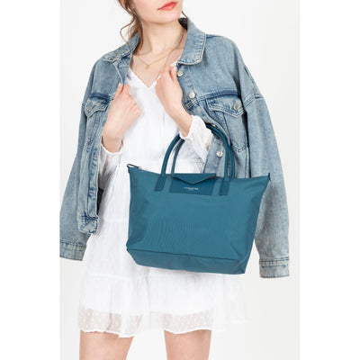 sac cabas main - smart kba #couleur_bleu-paon