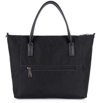 sac cabas main - smart kba #couleur_noir-violet