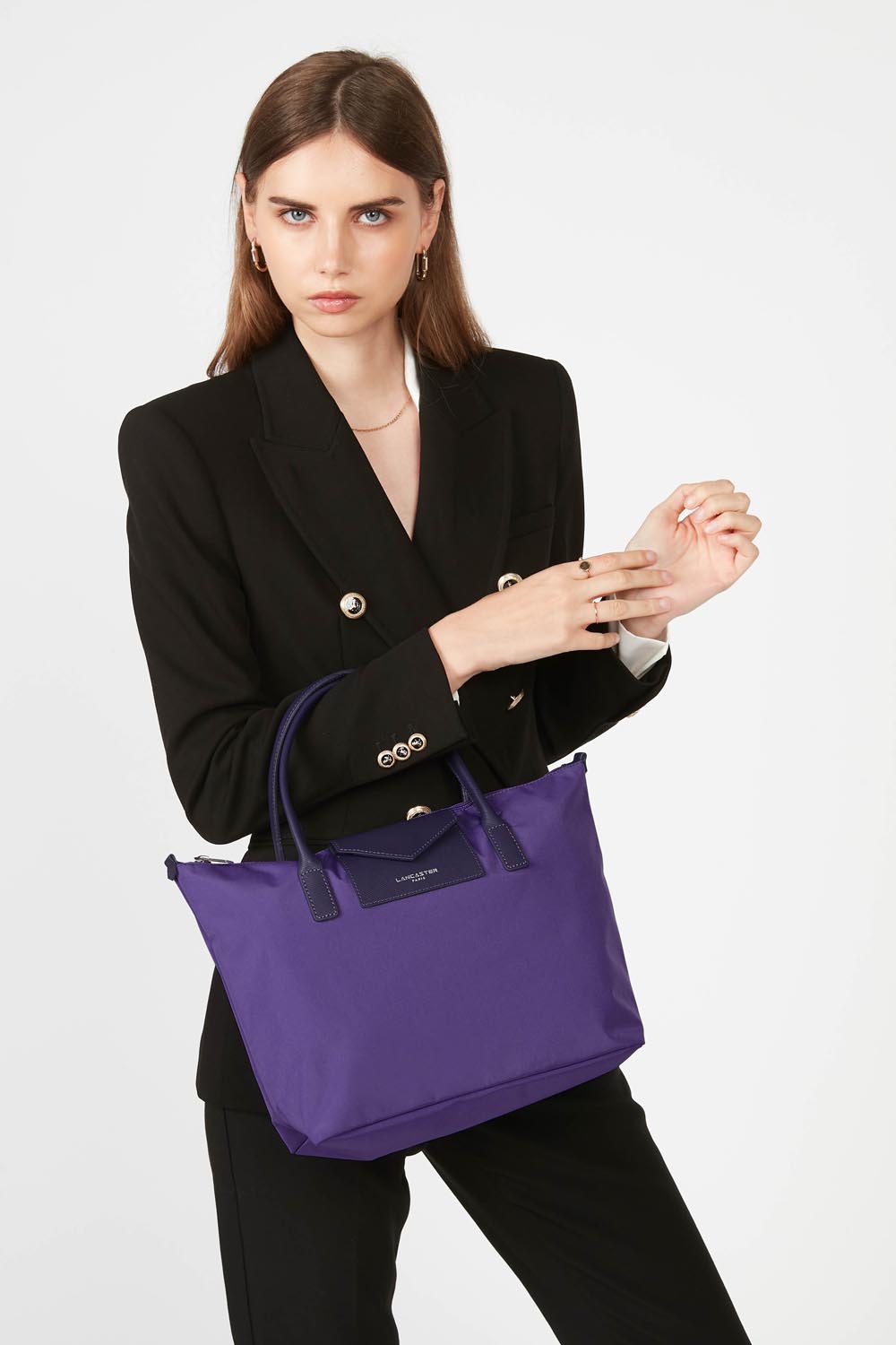 sac cabas main - smart kba #couleur_violet