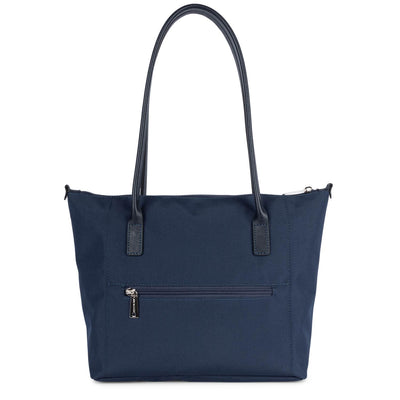 sac cabas épaule - smart kba #couleur_bleu-fonc-bleu-paon