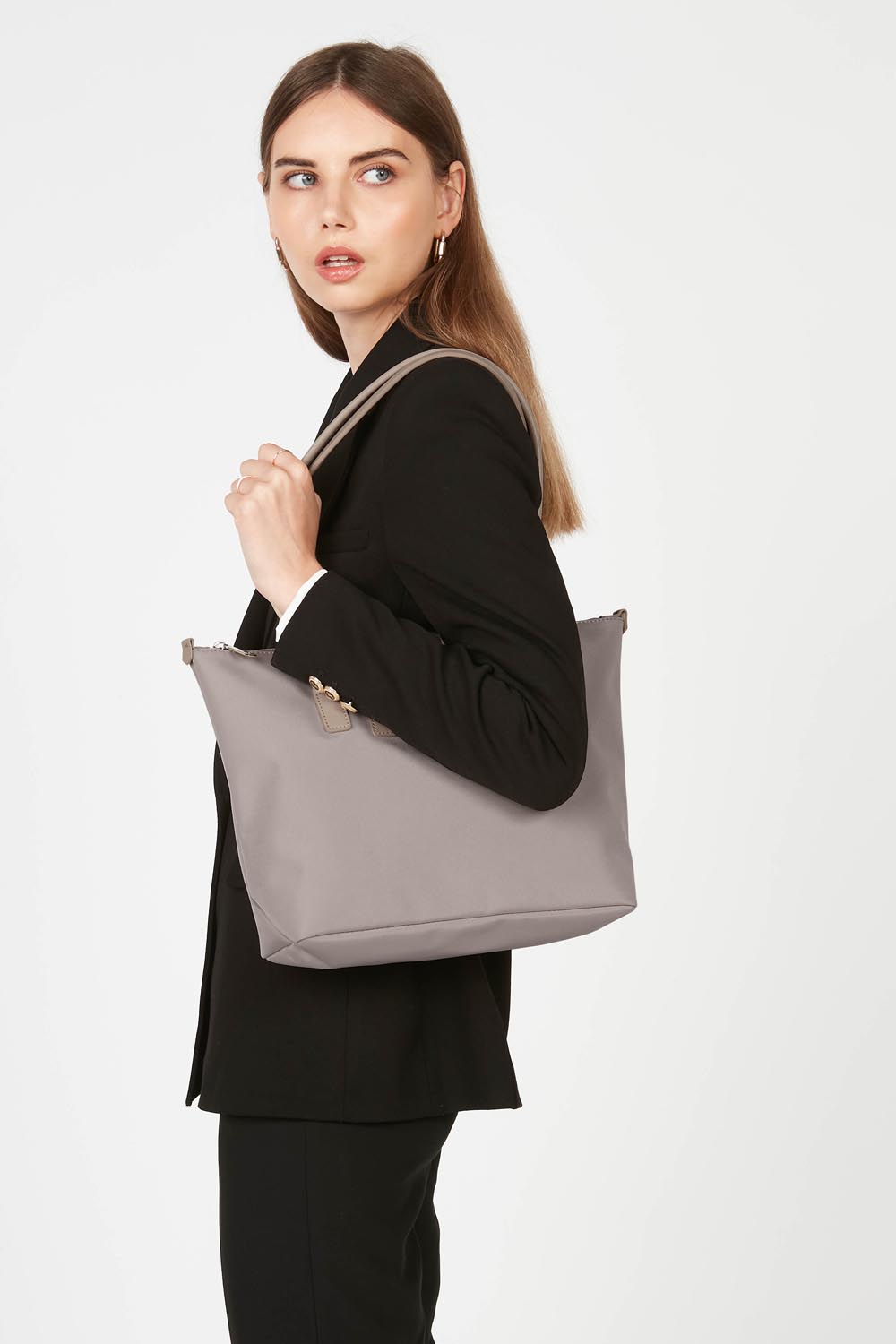 sac cabas épaule - smart kba #couleur_galet