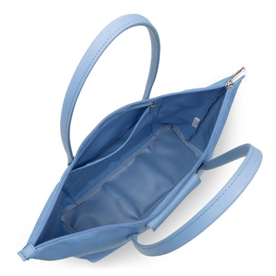 grand sac cabas épaule - smart kba #couleur_bleu-azur